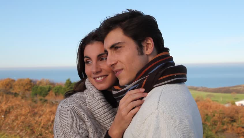 Portrait of smiling couple