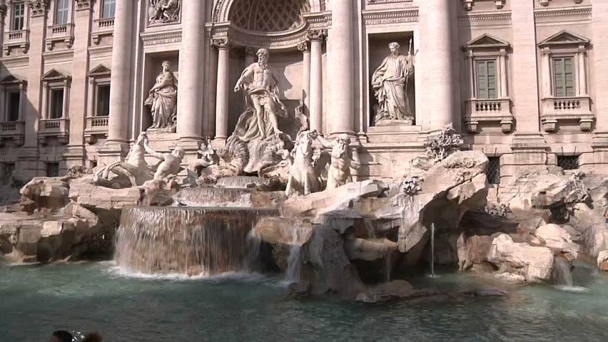 Italy, Rome, Trevi Fountain