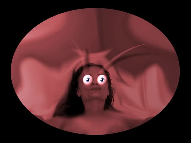 squint-eyed girl (just head)