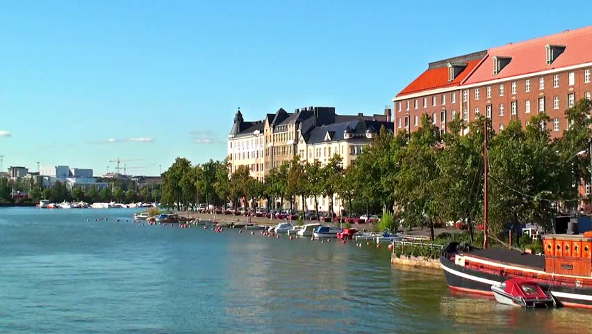 Cityscape of Helsinki, Finland
