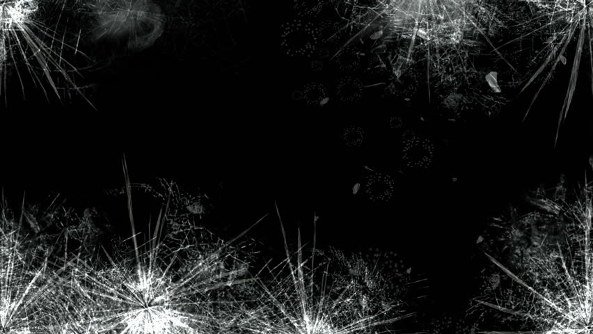 Broken glass motion background