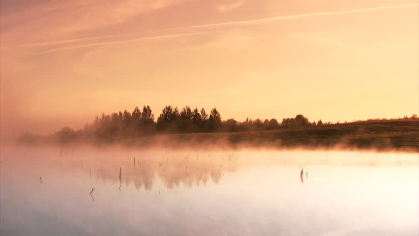 Morning sunrise on the marsh 