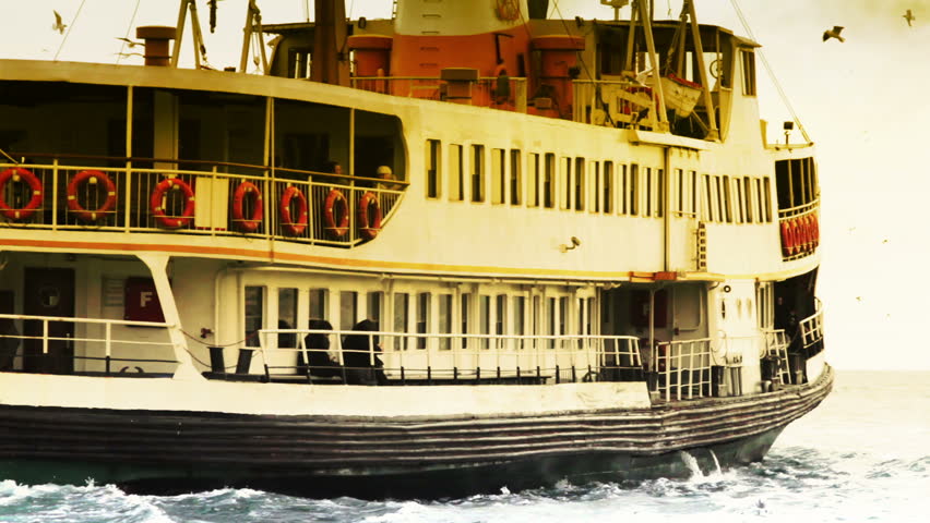 passenger ships depart from kadikoy