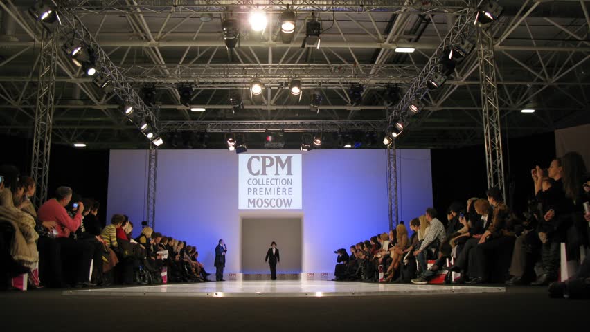 MOSCOW - FEBRUARY 22: Men model new Slava Zaytsev fashion line on catwalk during Collection Premiere Moscow, (CPM), February 22, 2011 in Moscow, Russia.  Over 1,350 brands of different segments (women's, men's, children's wear, Young Fashion, leather wear