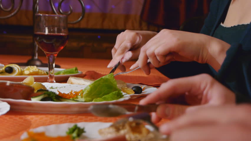 Meals in the restaurant