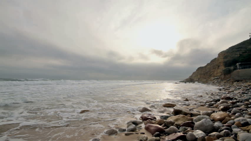 Rocky beach in Portugal