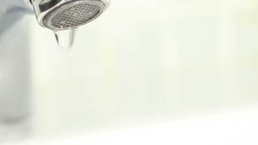 Water dropping. Waste water