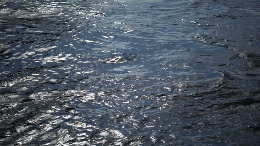 gently moving water
