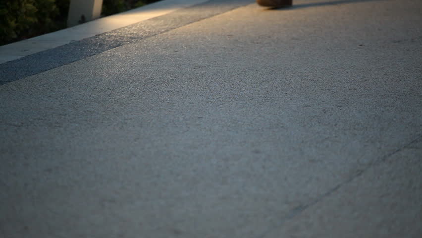 HD: People Walking on the Footpath