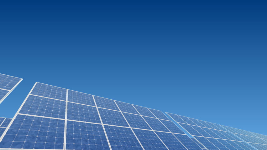 Solar Panels. Silicon Photovoltaic Cell.