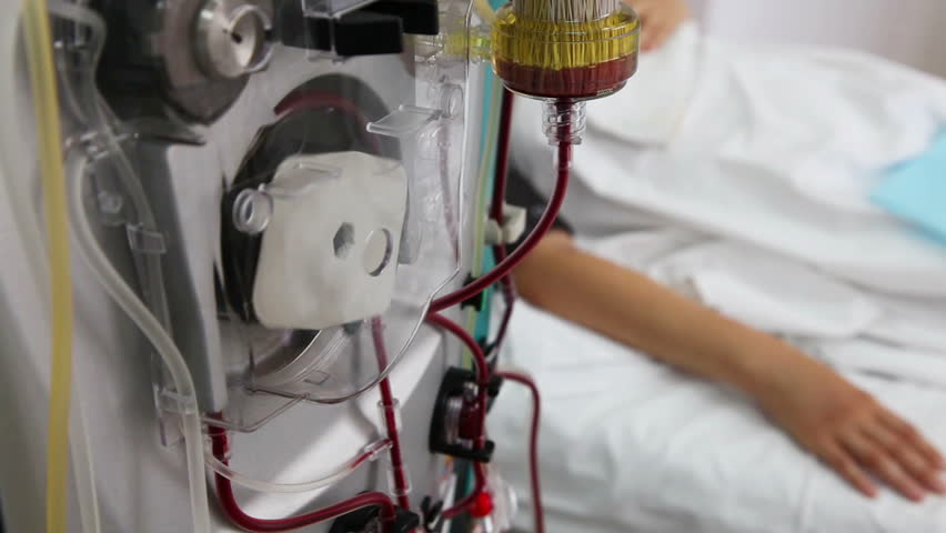 Patient's blood purification medical procedure (plasmapheresis, dialysis) with medical device