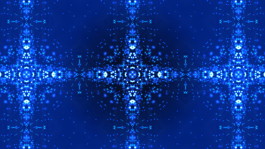 Blue Mosaic Background
