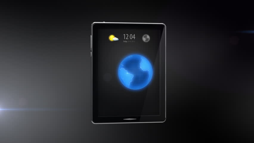 Digital tablet with internet connection features