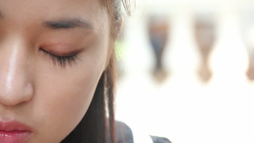 Asian girl.