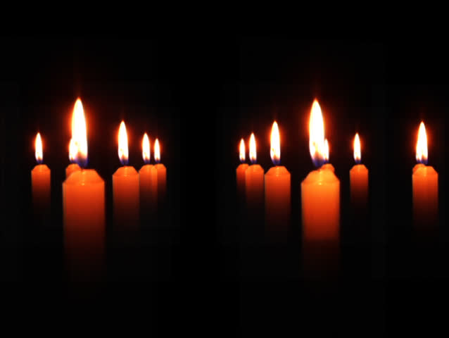Rows of Candles