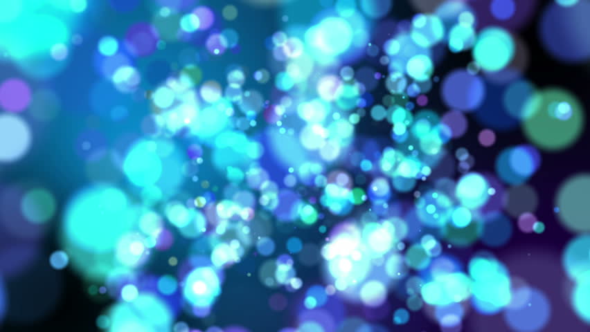 Defocused Abstract Background - Long Shot - Cold Blue