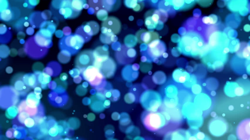 Defocused Abstract Background - Long Shot - Cold Blue - 2
