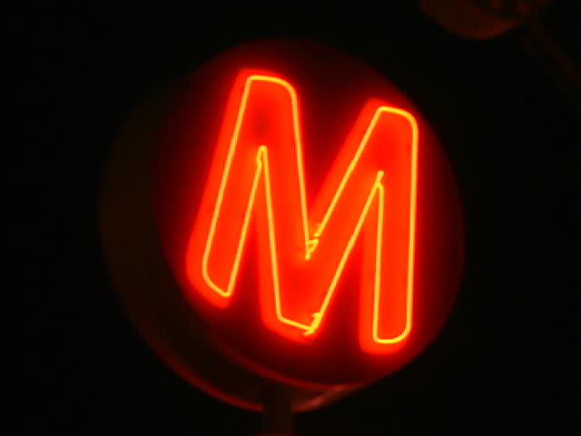 CU neon motel sign