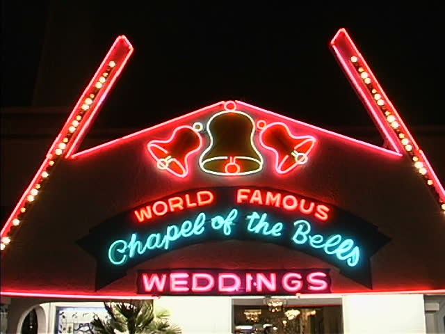 LAS VEGAS, NV - CIRCA 2000: Chapel of the Bells circa 2000 in Las Vegas, NV