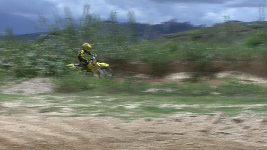 Motocross racer