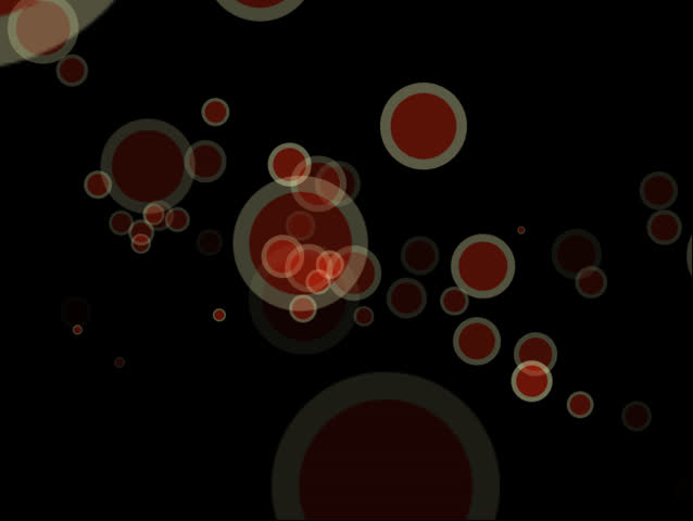 orange and yellow dots motion graphic