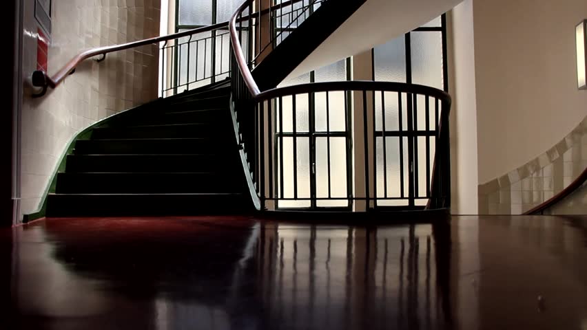 Ride with an antique paternoster elevator