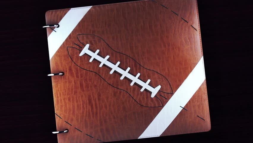 Tell your story with this Football album with green key to add your video or pictures,album opens and closes