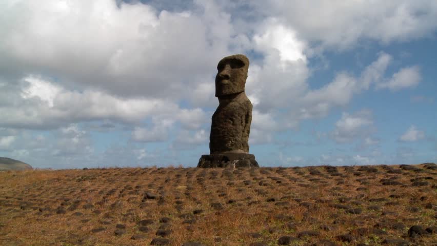 Time lapse of the mystical statues of Easter Island.