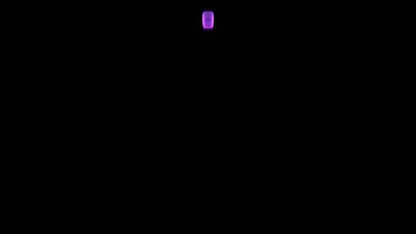 Tripp y! Fluid - Formed Peace Sign 3D animation. Rendered in HD.