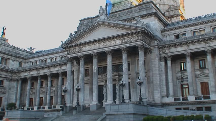 Buenos Aires, Argentina  capitol buildings Congresso de Nacion  with dome