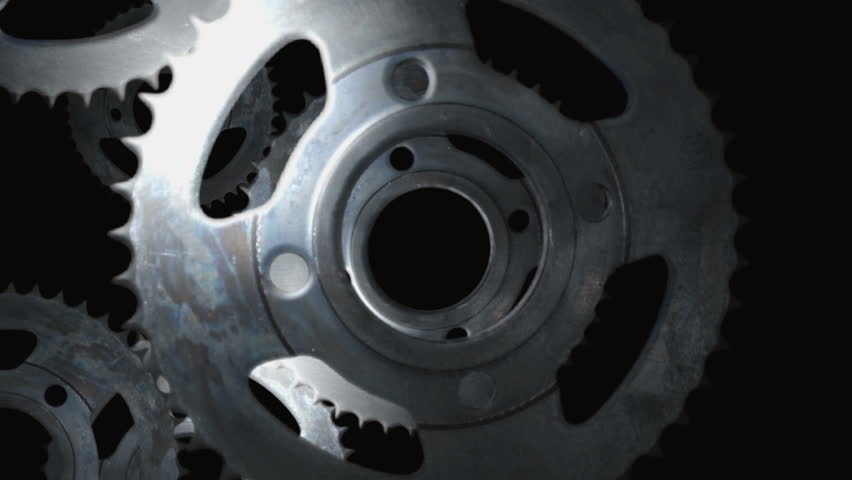 Loopable old rusty Gear.