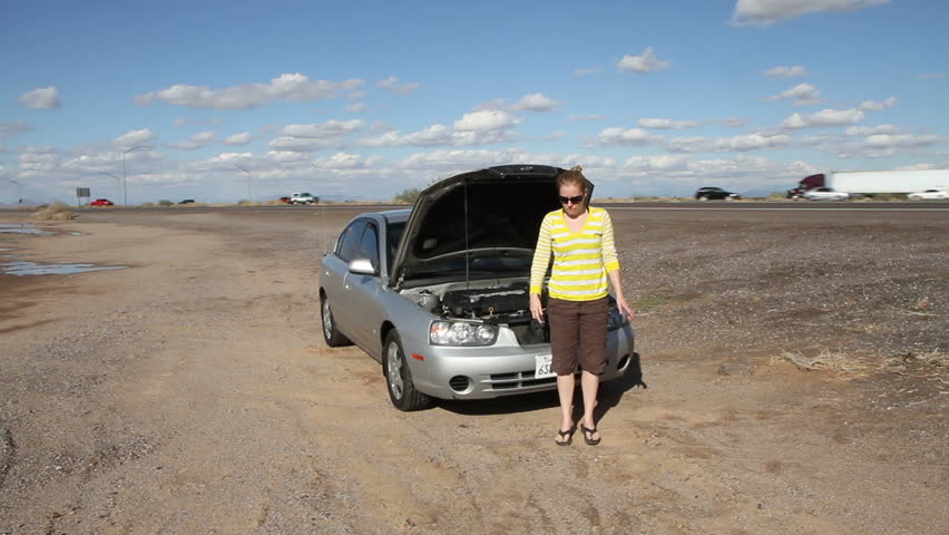 Broken Down Car
