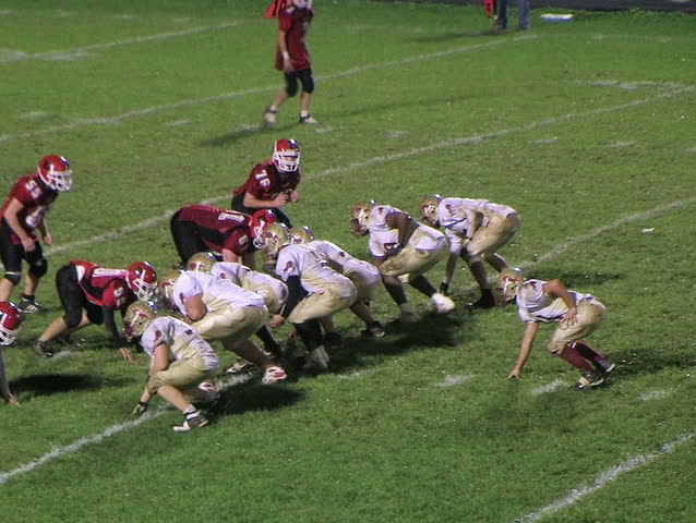 Football Quarterback Fumble  