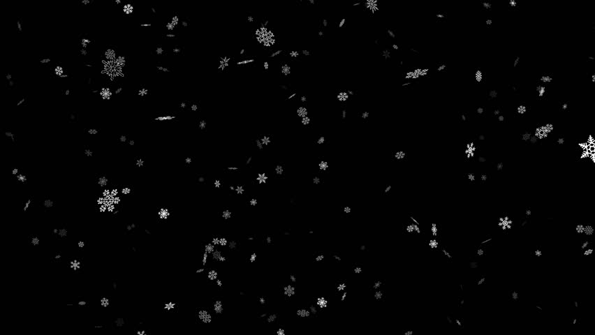 Snowing background - loopable cg animation