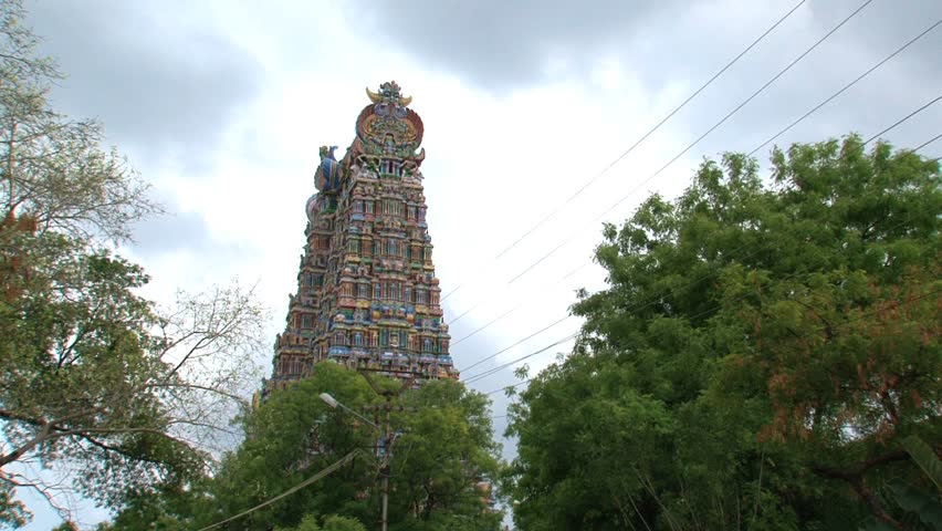 The Meenakshi Temple in Madurai, India