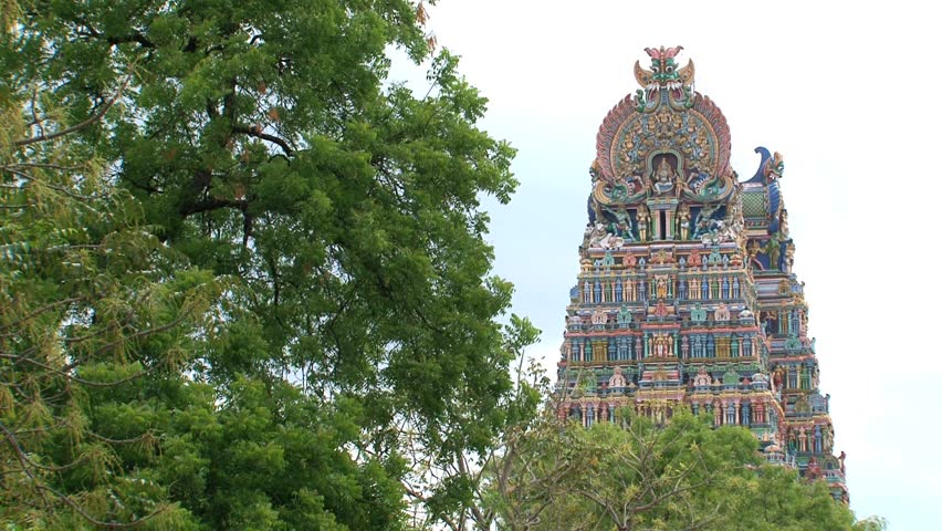 The Meenakshi Temple in Madurai, India