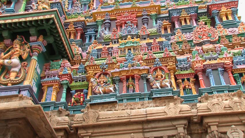 The Meenakshi Temple in Madurai, India