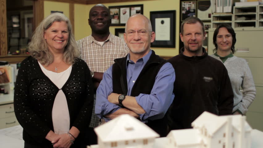 Business team, architects