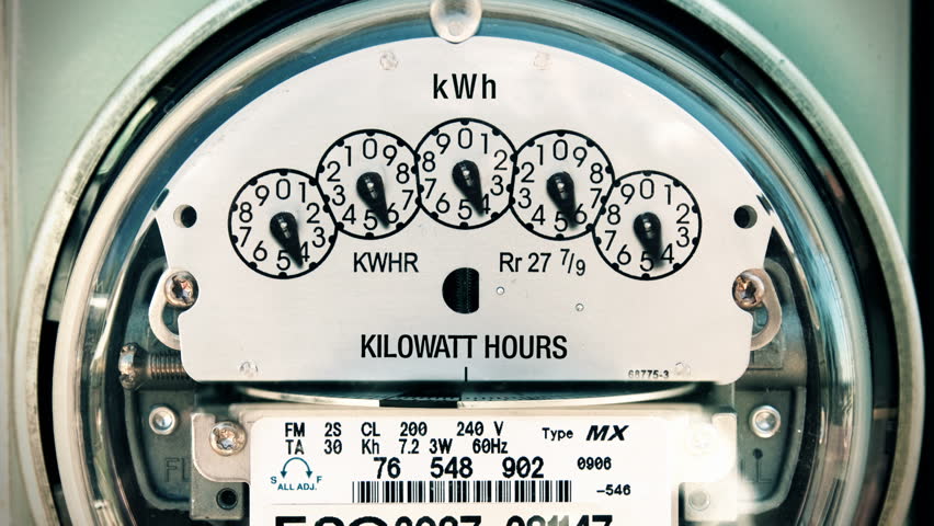 Electricity Meter Time-lapse Loop