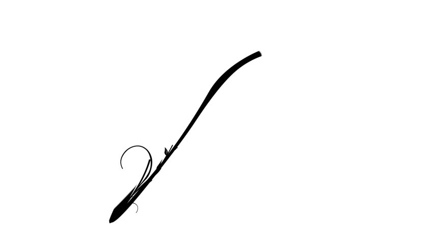 Vines and Leaves Growing Isolated Flourish