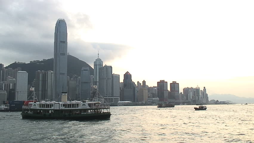 Pan: Hong Kong Skyline and Victoria Harbour