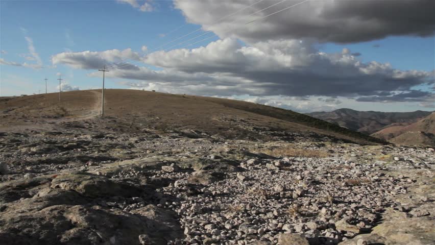 Beautiful View of Sierra Madre in Mexico, Guanajuato State
