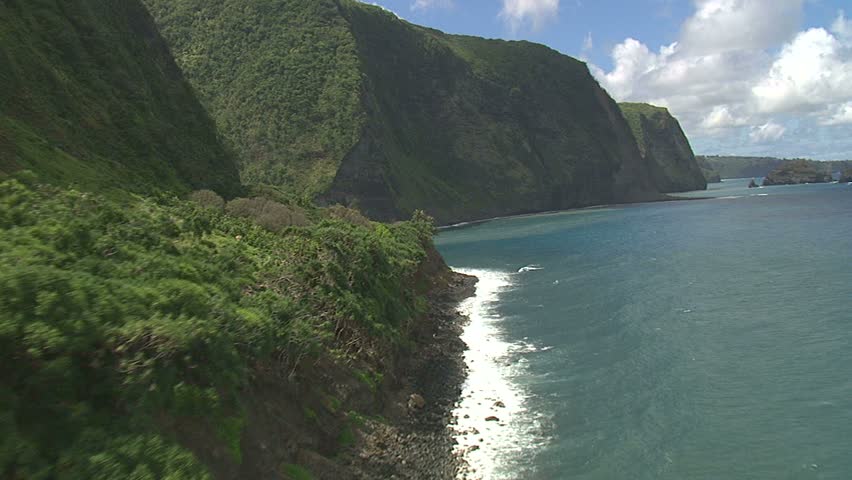 Hamakua Valley, along Northern coast of Hawaii Island