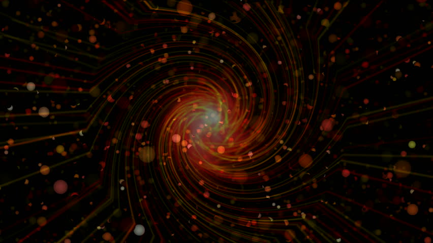 planets and stellar against swirl fiber optic cable,rays laser light and power energy airflow galaxy in universe.