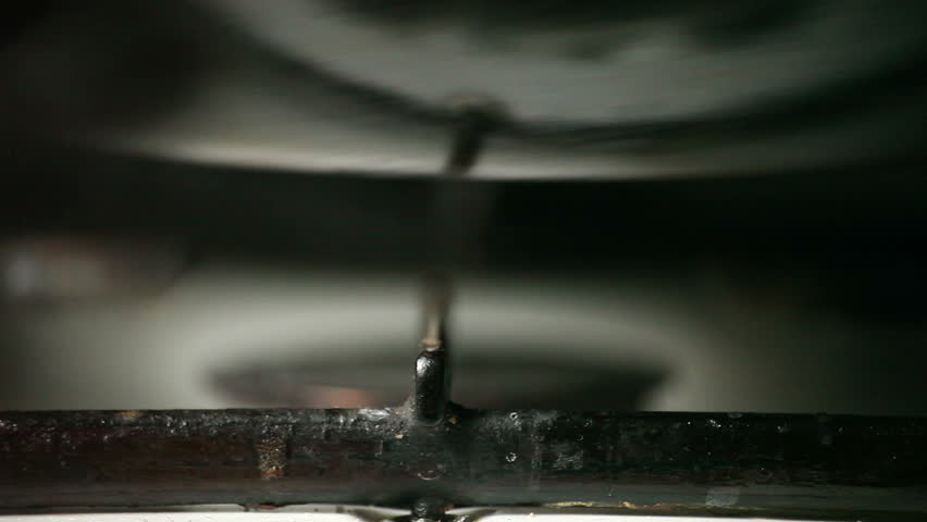 Gas stove ignition. 