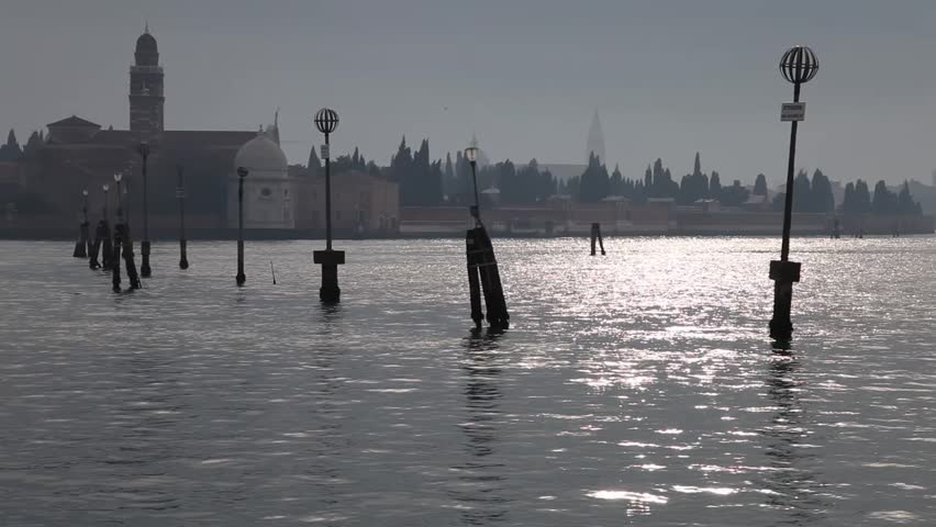 Sea reflections in Venice
