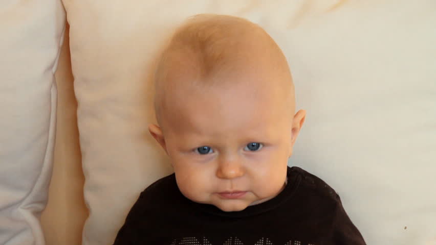 6 months boy coughing