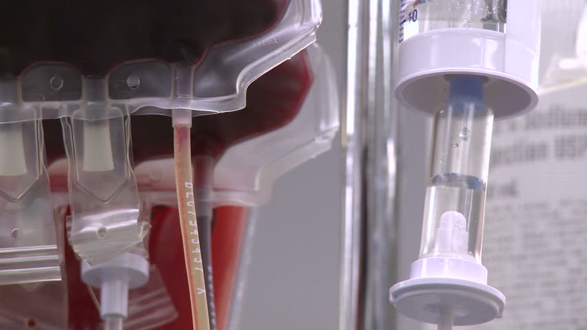 IV drip bags during surgery