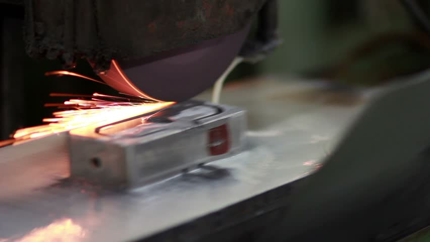 production of lathe in a factory