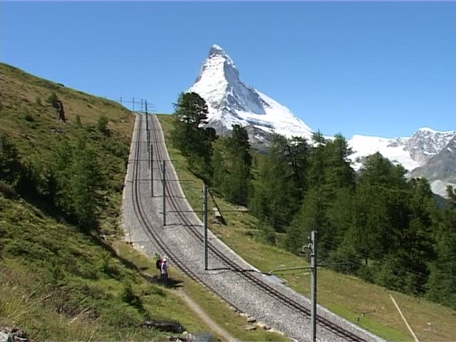 Matterhorn and Gornergratbahn, Switzerland